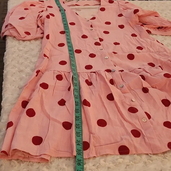 Petal and Pup Regina smock style dress Womens Size 2 - Picture 6 of 9